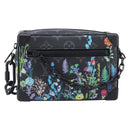 LOUIS VUITTON Monogram Eclipse Foliage Mini Soft Trunk Bag M69072 Auth 202698SM-13