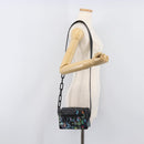 LOUIS VUITTON Monogram Eclipse Foliage Mini Soft Trunk Bag M69072 Auth 202698SM-27