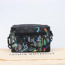 LOUIS VUITTON Monogram Eclipse Foliage Mini Soft Trunk Bag M69072 Auth 202698SM-12