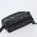 LOUIS VUITTON Monogram Eclipse Foliage Mini Soft Trunk Bag M69072 Auth 202698SM-6