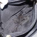BALLY Shoulder Bag Leather Black Gold Auth 202700V-17