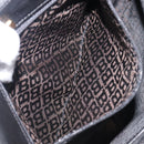 BALLY Shoulder Bag Leather Black Gold Auth 202700V-21