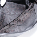 BALLY Shoulder Bag Leather Black Gold Auth 202700V-24