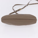 BALENCIAGA Cloud XS Shoulder Bag Leather Beige Gold 618895 Auth 202701V-5