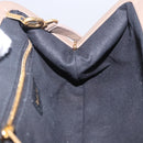 BALENCIAGA Cloud XS Shoulder Bag Leather Beige Gold 618895 Auth 202701V-23
