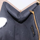 BALENCIAGA Cloud XS Shoulder Bag Leather Beige Gold 618895 Auth 202701V-24