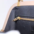 BALENCIAGA Cloud XS Shoulder Bag Leather Beige Gold 618895 Auth 202701V-25