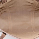 GUCCI GG Supreme Tote Bag PVC Beige Auth 202702-11