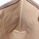 GUCCI GG Supreme Tote Bag PVC Beige Auth 202702-18