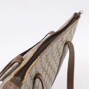 GUCCI GG Supreme Tote Bag PVC Beige Auth 202702-6