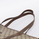 GUCCI GG Supreme Tote Bag PVC Beige Auth 202702-8