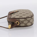 GUCCI GG Supreme Web Sherry Line Bag PVC Beige Gold 007 58 6112 Auth 202703-3