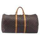LOUIS VUITTON Monogram Keepall 60 Boston Bag M41422 LV Auth 202706-2