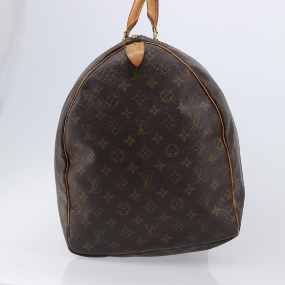 LOUIS VUITTON Monogram Keepall 60 Boston Bag M41422 LV Auth 202706