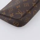 LOUIS VUITTON Monogram Pochette Accessoires Pouch M51980 LV Auth 202708A-11