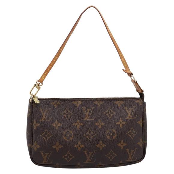 LOUIS VUITTON Monogram Pochette Accessoires Pouch M51980 LV Auth 202708A