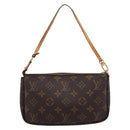 LOUIS VUITTON Monogram Pochette Accessoires Pouch M51980 LV Auth 202708A-3