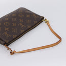 LOUIS VUITTON Monogram Pochette Accessoires Pouch M51980 LV Auth 202708A-7