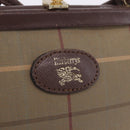 Burberrys Nova Check Shoulder Bag Canvas Beige Gold Auth 202710-20
