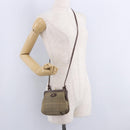 Burberrys Nova Check Shoulder Bag Canvas Beige Gold Auth 202710-25