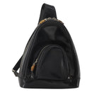 GUCCI Bamboo Shoulder Bag Patent Leather Black Silver 003 2113 0127 Auth 202711-1