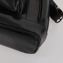 GUCCI Bamboo Shoulder Bag Patent Leather Black Silver 003 2113 0127 Auth 202711-14