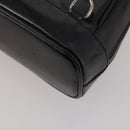 GUCCI Bamboo Shoulder Bag Patent Leather Black Silver 003 2113 0127 Auth 202711-16