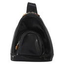 GUCCI Bamboo Shoulder Bag Patent Leather Black Silver 003 2113 0127 Auth 202711-13