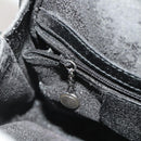 GUCCI Bamboo Shoulder Bag Patent Leather Black Silver 003 2113 0127 Auth 202711-21