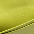 BOTTEGA VENETA Cassette Maxi INTRECCIATO Card Case Leather Green Auth 202712M-17