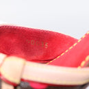 LOUIS VUITTON Monogram Cherry Mule Sandals 36 Marron LV Auth 202717-13