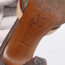LOUIS VUITTON Monogram Cherry Mule Sandals 36 Marron LV Auth 202717-20