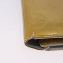 LOUIS VUITTON Monogram Vernis Walker Wallet Gris M91031 LV Auth 202718-8