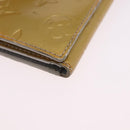 LOUIS VUITTON Monogram Vernis Walker Wallet Gris M91031 LV Auth 202718-20
