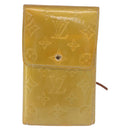 LOUIS VUITTON Monogram Vernis Walker Wallet Gris M91031 LV Auth 202718-13