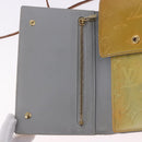 LOUIS VUITTON Monogram Vernis Walker Wallet Gris M91031 LV Auth 202718-26