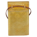 LOUIS VUITTON Monogram Vernis Walker Wallet Gris M91031 LV Auth 202718-2