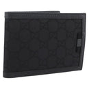 GUCCI GG Canvas Wallet Black 115048 Auth 202719M-1
