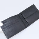 GUCCI GG Canvas Wallet Black 115048 Auth 202719M-13