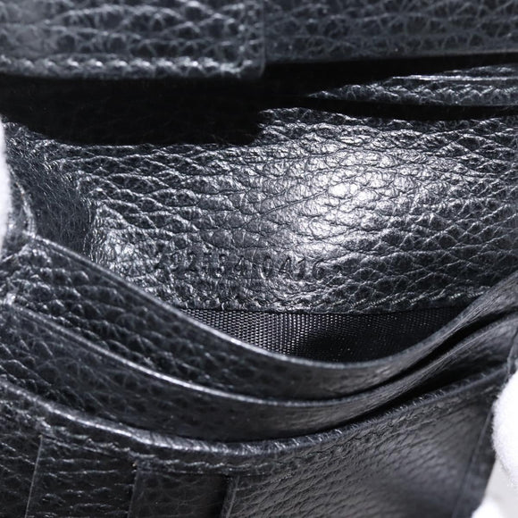 GUCCI GG Canvas Wallet Black 115048 Auth 202719M