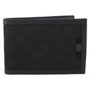 GUCCI GG Canvas Wallet Black 115048 Auth 202719M-2