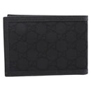 GUCCI GG Canvas Wallet Black 115048 Auth 202719M-3