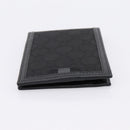 GUCCI GG Canvas Wallet Black 115048 Auth 202719M-4