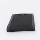 GUCCI GG Canvas Wallet Black 115048 Auth 202719M-5