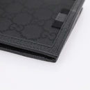 GUCCI GG Canvas Wallet Black 115048 Auth 202719M-8