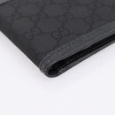 GUCCI GG Canvas Wallet Black 115048 Auth 202719M-9