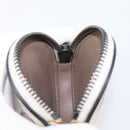 BOTTEGA VENETA INTRECCIATO Coin Purse Leather Ivory Auth 202725A-17