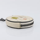 BOTTEGA VENETA INTRECCIATO Coin Purse Leather Ivory Auth 202725A-3