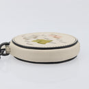 BOTTEGA VENETA INTRECCIATO Coin Purse Leather Ivory Auth 202725A-6