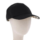 BURBERRY Novachek Cap Canvas XL Black Silver Auth 202726M-1